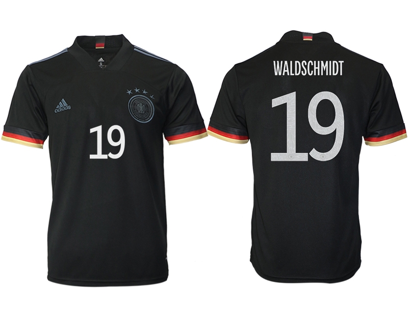 Men 2021 Europe Germany away AAA version #19 soccer jerseys